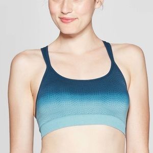 🧜🏼‍♀️ Ombré Teal Sports Bra - CHAMPION - NWT ✨